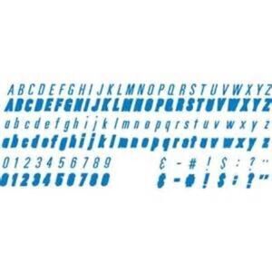 Sizzix Sizzlets Classic Alphabet Set